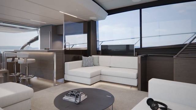 Первый тизер Princess S80 | Моторная яхта S-класса смотреть онлайн