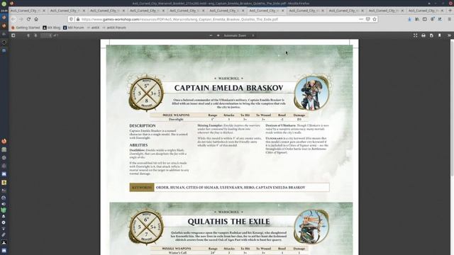 Warhammer: Age of Sigmar Rules For Warhammer Quest: Cursed City смотреть онлайн