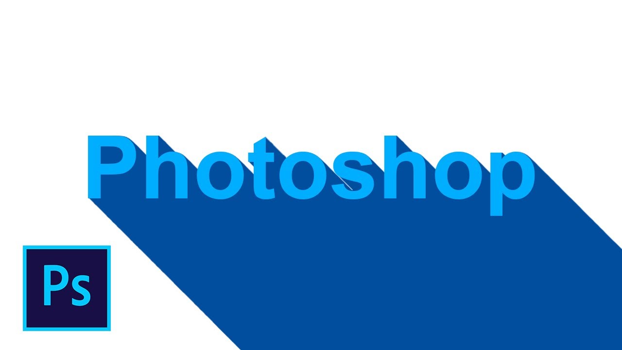 Как сделать длинную тень в фотошопе смотреть онлайн