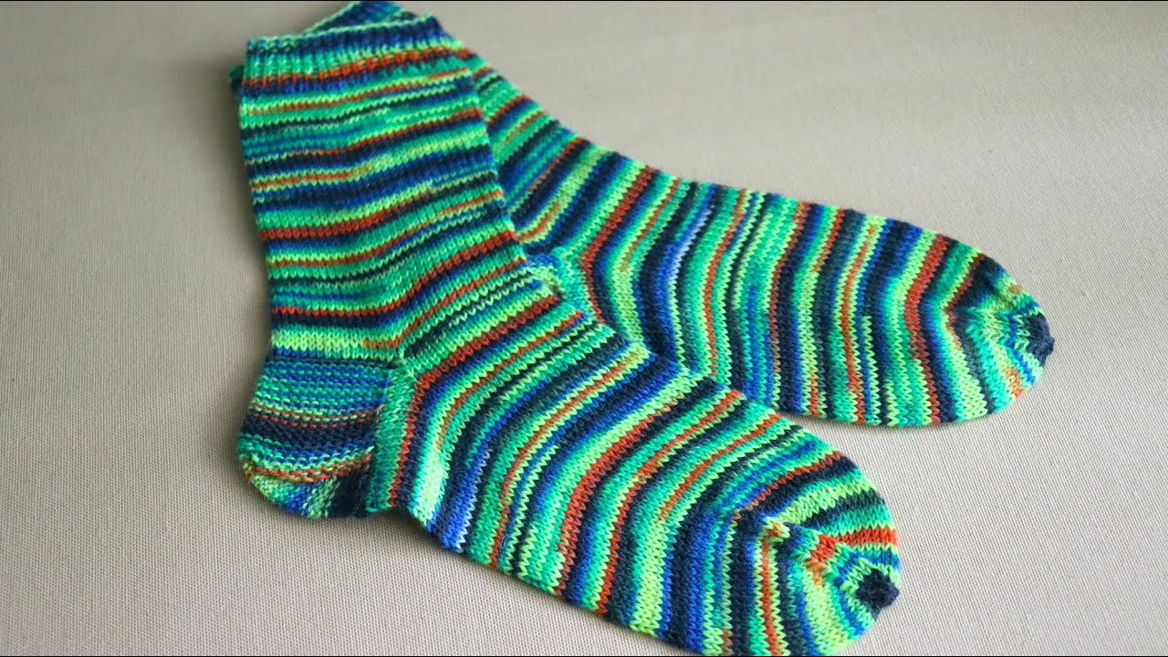 Красивые носочки спицами. Подробный МАСТЕР-КЛАСС смотреть онлайн