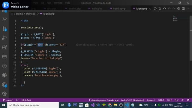 Clonando repositório do Github e criando Banco de dados no PHP Myadmin смотреть онлайн