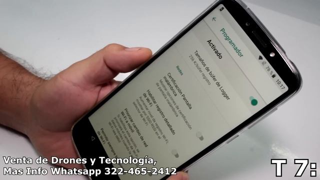 Trucos Motorola Moto G5 Plus Habilitar Registro detallado de WiFi en Android смотреть онлайн