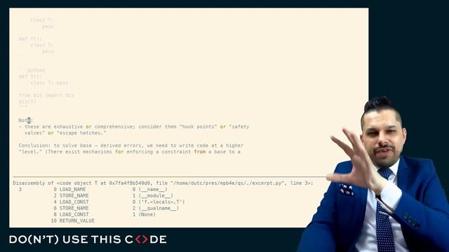 Metaprogramming in Python - (More) Python Basics for Experts 1 (Part 4) смотреть онлайн