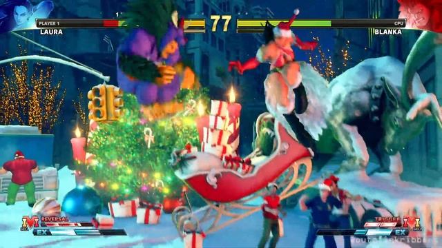 Street Fighter V Laura Happy Holidays Outfit смотреть онлайн
