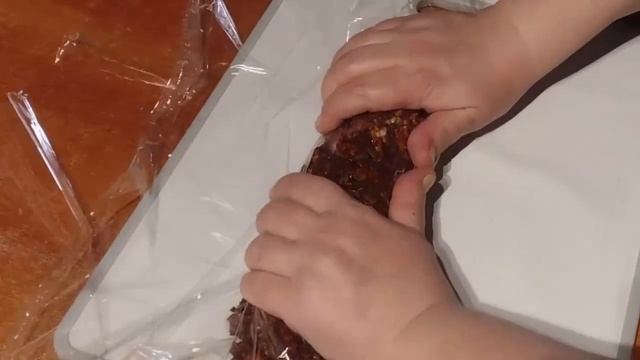Шоколадная колбаса Колбаса чайная смотреть онлайн