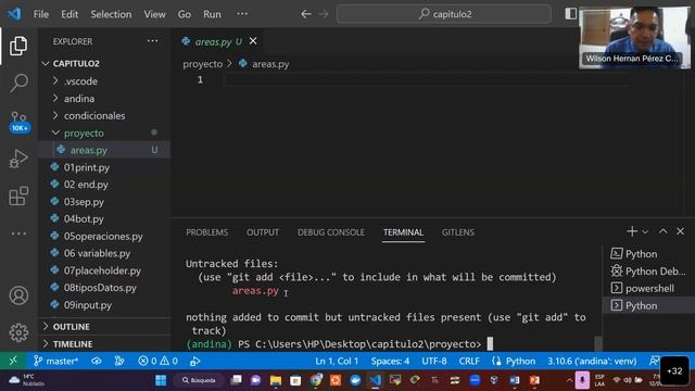 Sesión 13: Shortcuts en Visual Studio Code - Ejemplo y explicación de Git y funciones. смотреть онлайн
