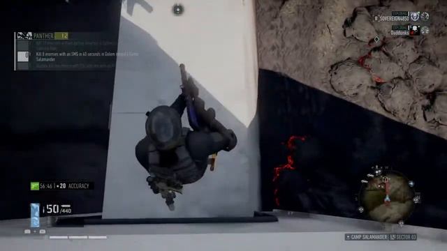 Ghost Recon Breakpoint Panther Rank 12 Challenge 8 SMG Kills In 40 Seconds At Camp Salamander смотреть онлайн