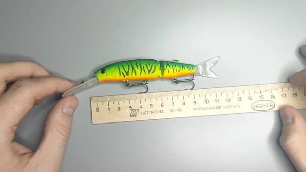 Jackall Magallon Diving 113 SP. Копия воблера с Алиэкспресс от BearKing