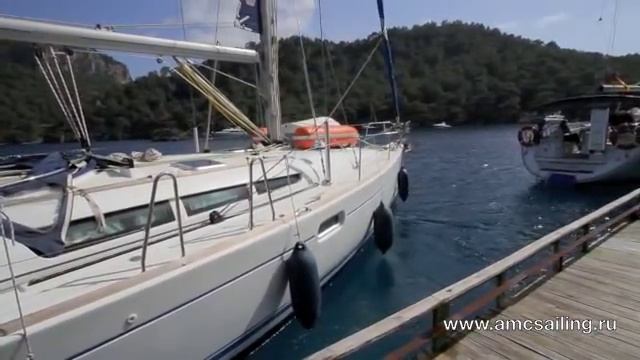 Яхтенная школа АМС. Отход с использованием шпринга смотреть онлайн