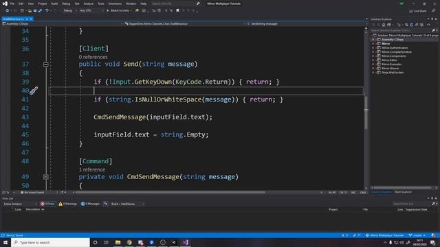 How To Make A Multiplayer Game In Unity - Chat смотреть онлайн