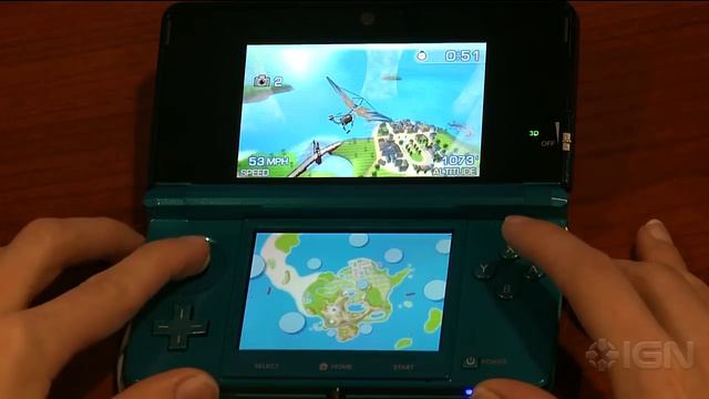PilotWings Resort 3DS: Hang Glider Gameplay смотреть онлайн