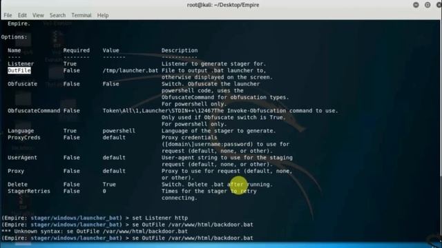 Empire: Create Backdoor Undetected By All Anti-virus Using Kali Linux | Ethical Hacking #Hacking смотреть онлайн
