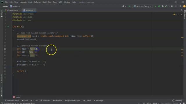 Generating Random Numbers in C++ смотреть онлайн