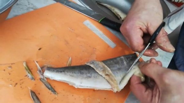 Навага. Рецепт,  как пожарить навагу.