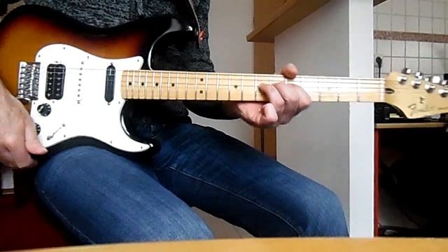Blues Playing by Harry Hamburger (Boss ME 70 Looper) смотреть онлайн