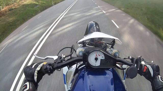 Suzuki GSX-R750 2000 streetfighter wheeliefun смотреть онлайн