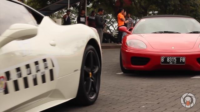 Ferrari Owners Club Indonesia (FOCI) - East Java Authenthic Fun Cruise 2016 Surabaya - Malang - Bat смотреть онлайн