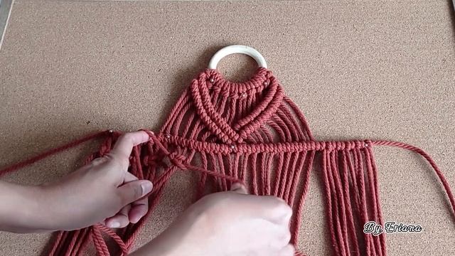 Macrame pocket wall hanging || macrame tutorial || macrame for beginners смотреть онлайн