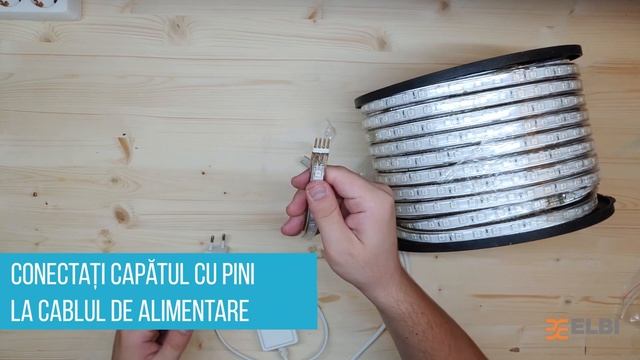 Banda LED RGB 220V ERSTE - Mod de conectare la sursa de alimentare смотреть онлайн