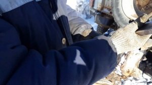 Замена подшипников редуктора на заднем мосте УАЗА. Козлик мосты Колхозные.