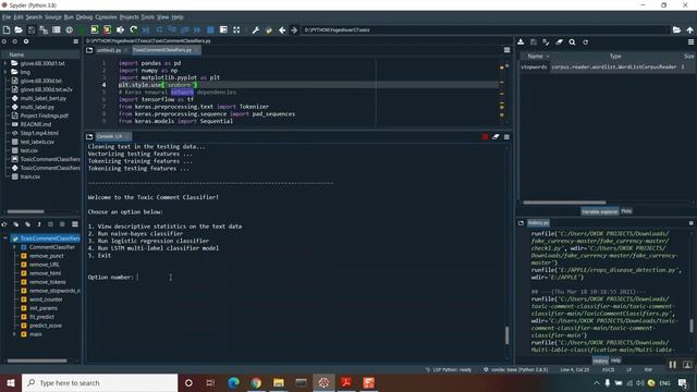 Toxic Comment classification in Python смотреть онлайн