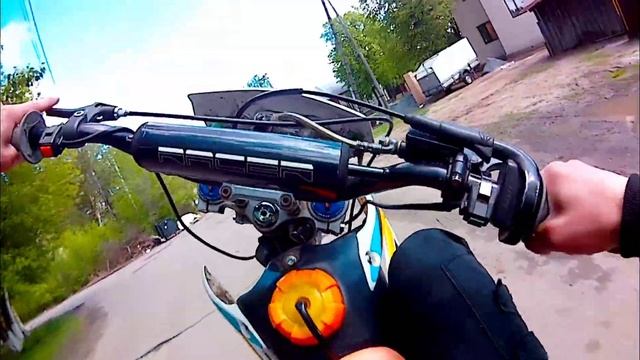 Стант на питбайке Racer crf 140e смотреть онлайн