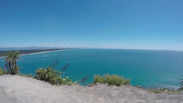 Hiking Mount Maunganui, Tauranga, New Zealand