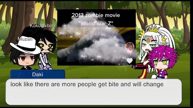 Muzan And Uppermoon React To Zombie From World War Z смотреть онлайн