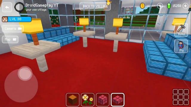 Modern Mansion Part 2 Furnishings - Block craft 3d: Building Game смотреть онлайн