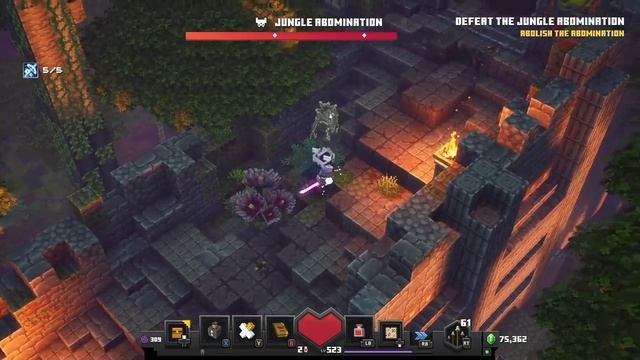 Minecraft Dungeons Jungle Abomination Out Of Bounds