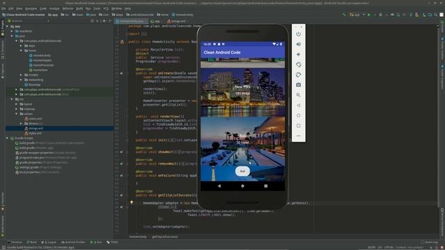 A Simple Android Apps with MVP, Dagger, RxJava, and Retrofit (Demo) смотреть онлайн