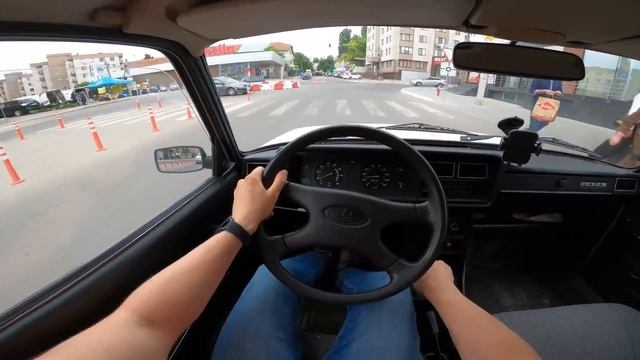 Lada 2107 1.7 Internal Combustion Engine 1997 /POV Test Drive #2