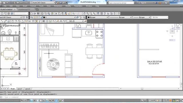 Mini Curso de AutoCad #19 - Planta Baixa Colocando as áreas no Ambiente смотреть онлайн