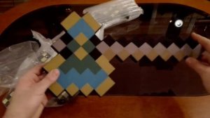 РАСПАКОВКА ИГРУШЕК - UNPACKING TOYS , МАЙНКРАФТ ОРУЖИЕ - MINECRAFT WEAPONS #2