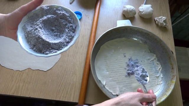 Пирог Катлама с маком (по-татарски) смотреть онлайн