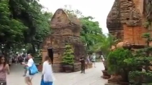 124 Вьетнам Нячанг путешествие Тямские башни По Нагар храмы Vietnam Nha Trang Po Nagar Cham Towers смотреть онлайн