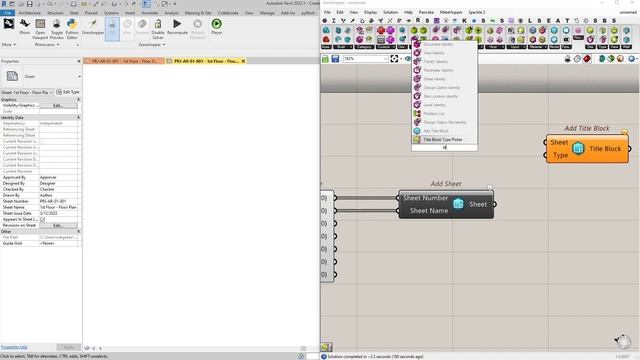 Create Sheets from Excel | Rhino Inside Revit Tutorial for Beginners смотреть онлайн