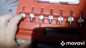 Набор для замены направляющих втулок клапанов и маслосъёмных  колпачков.