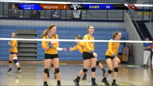 Lakeside Rams Varsity Volleyball vs Magnolia смотреть онлайн