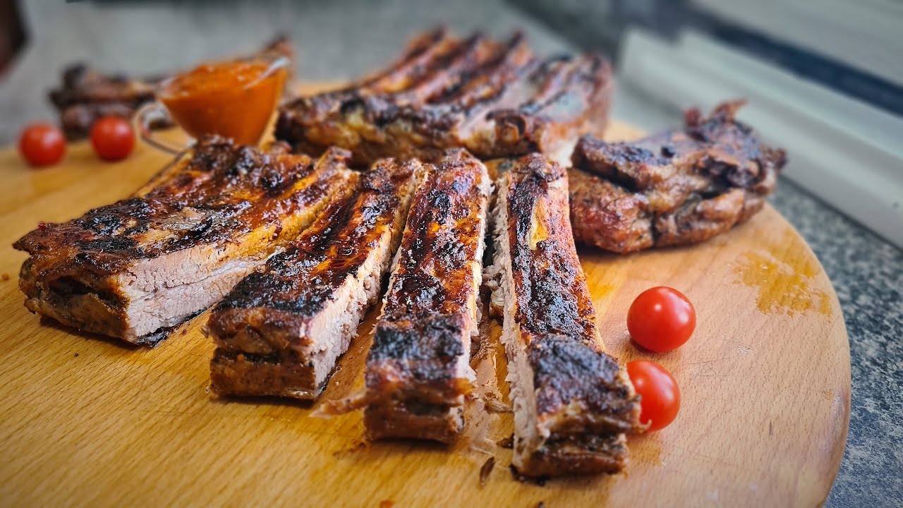 Друг веган не смог устоять. Ребра на Мангале. смотреть онлайн