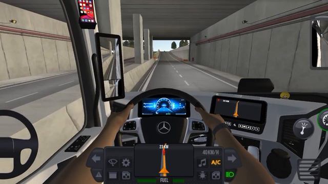 MERCEDES-BENZ ACTROS 1851 LS STYLELINE 2020 | TRUCK SIMULATOR ULTIMATE | TRUCK SIMULATOR GAMEPLAY | смотреть онлайн