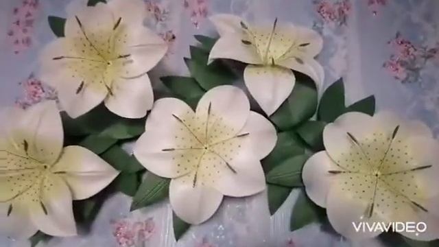 Идеи для творчества! Светильник-панно на стену лилии? смотреть онлайн