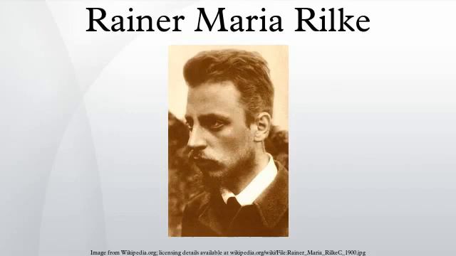 Rainer Ia Rilke