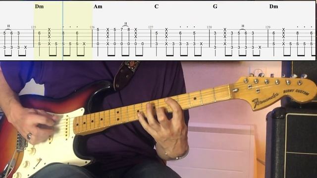 10 Great Fun & Cool Riffs (Табулатура) Guitar Tutorial TABS