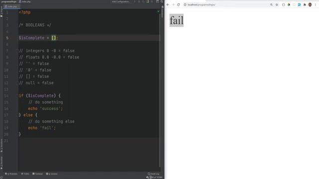 6 vPHP Boolean Data Type - Full PHP 8 Tutorial смотреть онлайн