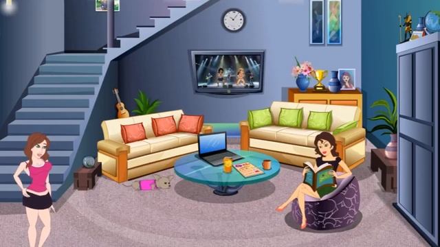 NAUGHTY ROOMMATE Walkthrough (flash games) - No Commentary смотреть онлайн