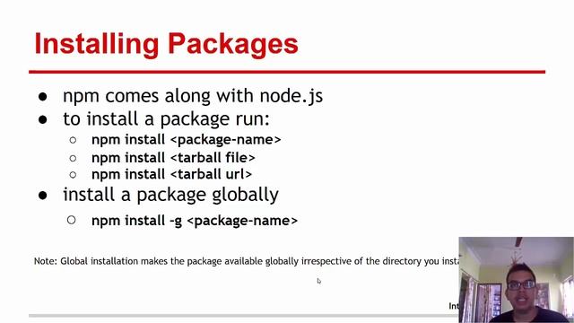 Introduction to the Node Package Manager- Beginner Tutorial смотреть онлайн