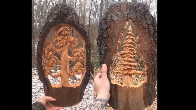 КОМПОЗИЦИИ НА ДЕРЕВЯННЫХ СПИЛАХ,КОРЕ смотреть онлайн