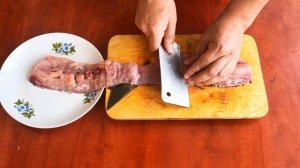 Рыба Белка по-Китайски с Кисло-Сладким Соусом.