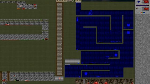 Doom 2D Forever v0.667 - прохождение NewPortal2.wad смотреть онлайн